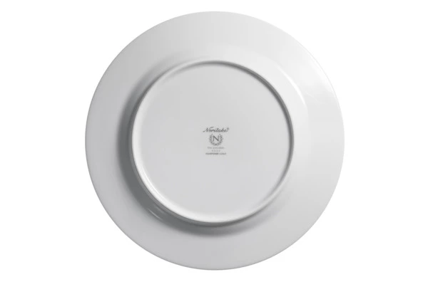 Тарелка закусочная Noritake Хэмпшир, золотой кант 21 см