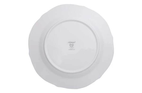 Тарелка акцентная Noritake Хэмпшир, золотой кант 23 см