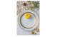 Тарелка акцентная Noritake Хэмпшир, золотой кант 23 см