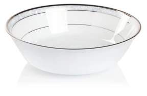 Салатник круглый Noritake Хэмпшир, платиновый кант 23 см