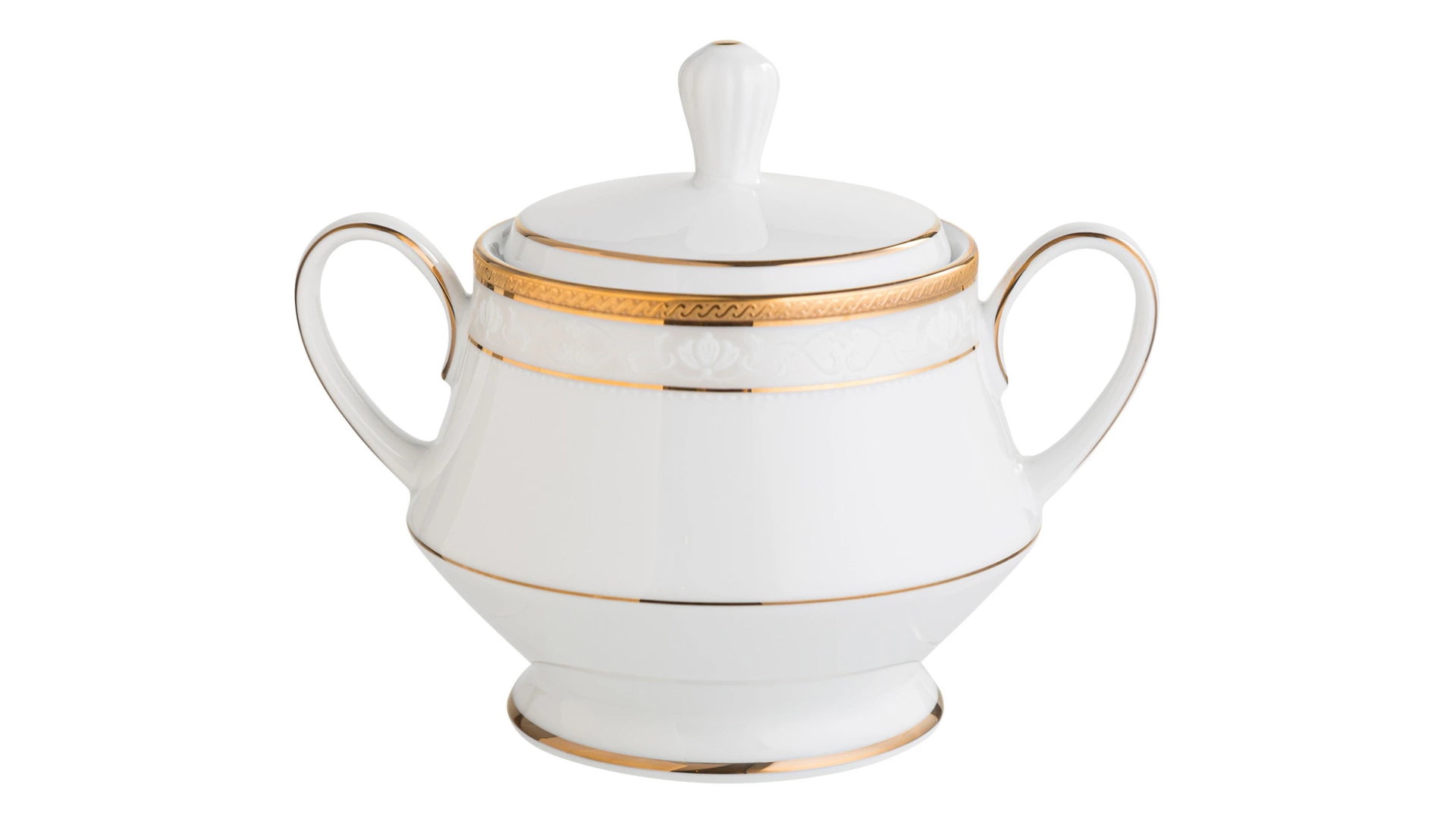 Сахарница Noritake Хэмпшир, золотой кант 300 мл