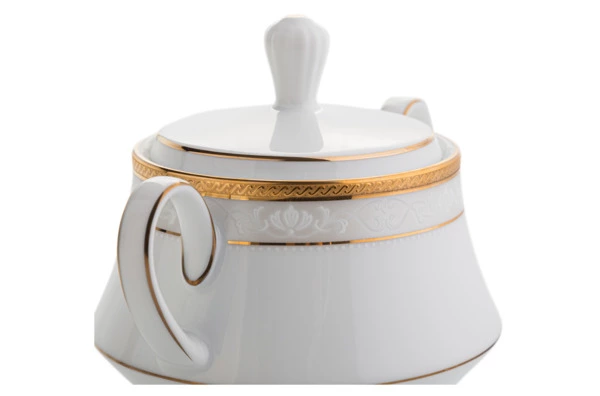 Сахарница Noritake Хэмпшир, золотой кант 300 мл