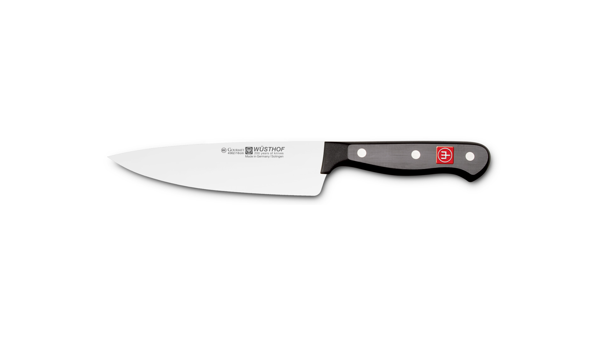 Нож кухонный Шеф WUESTHOF Gourmet 16 см, сталь молибден-ванадиевая