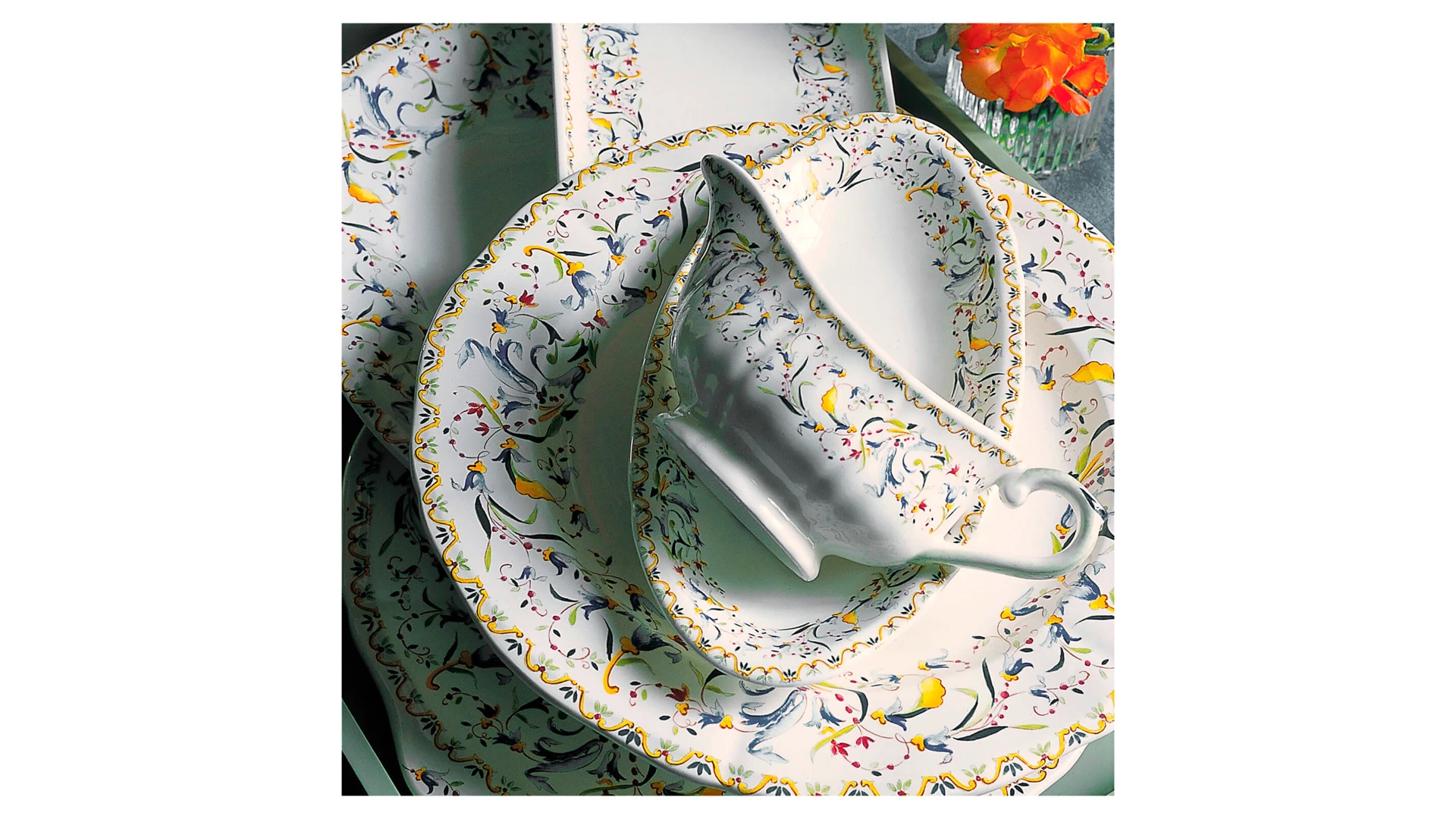 Набор салатников круглых Gien Тоскана 17,8 см, 2 шт, фаянс