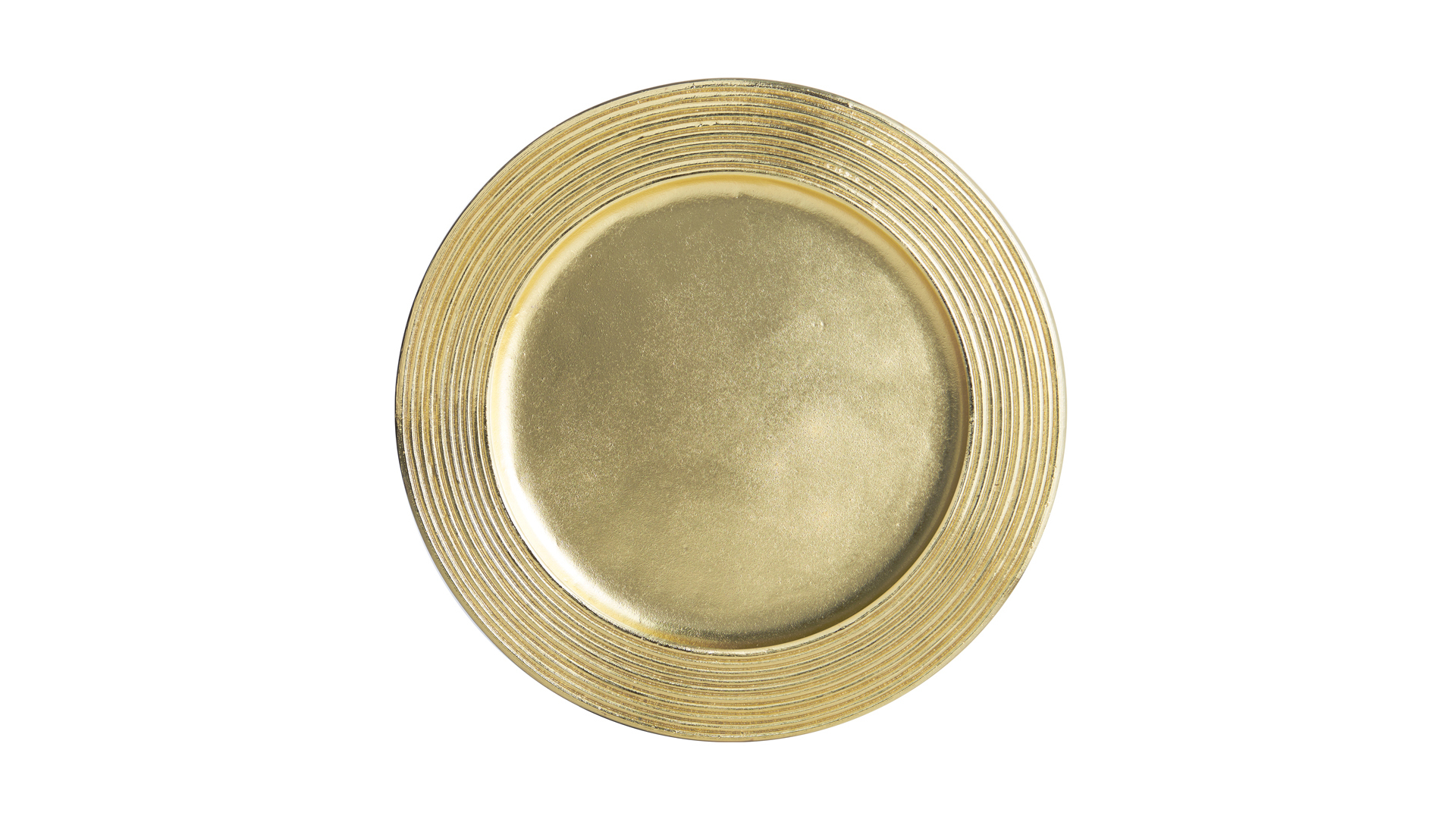 Тарелка подстановочная Michael Aram Золотая пшеница 32 см, золотистая