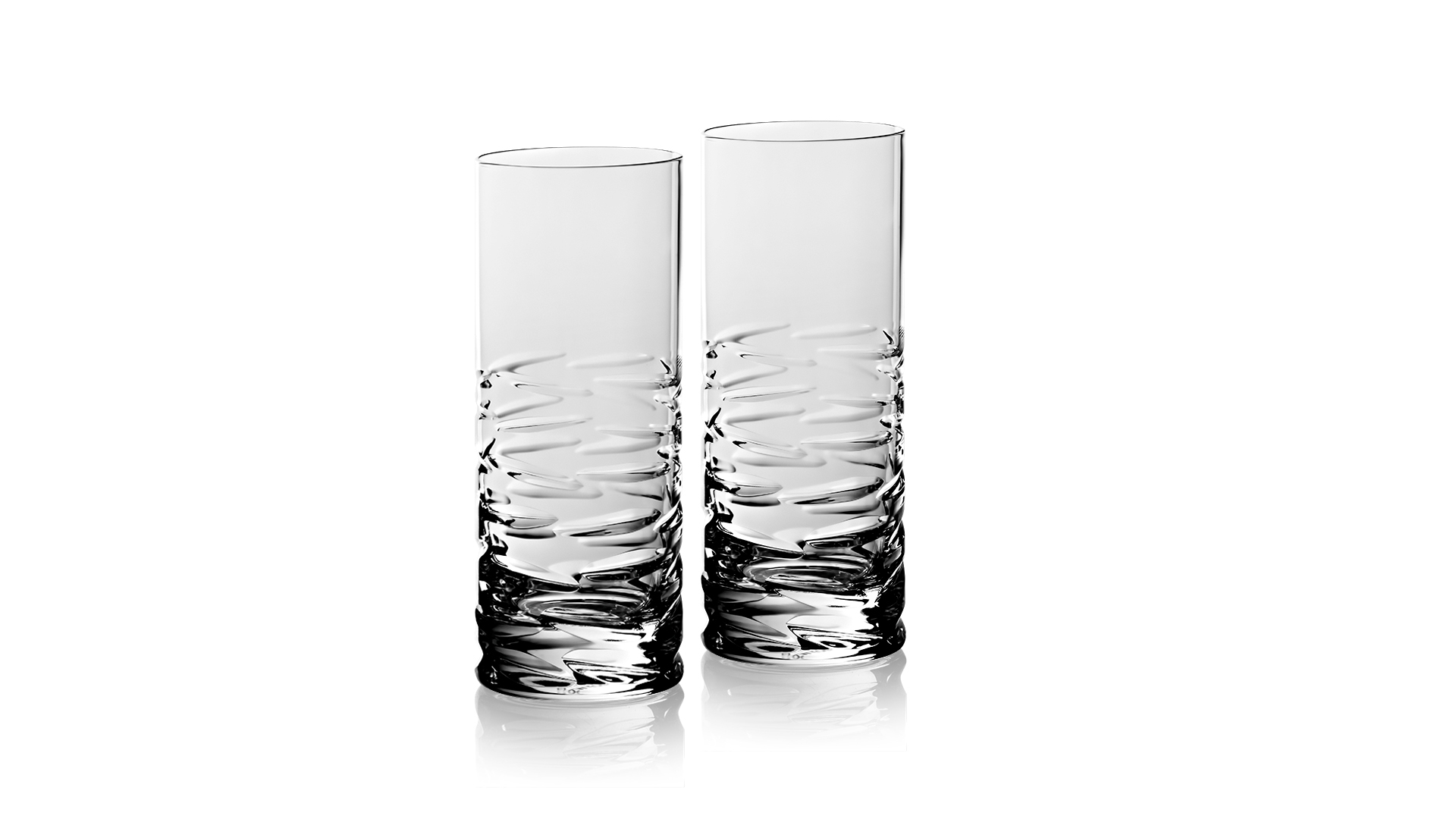 Набор стаканов для воды Zwiesel Glas Бар Волны 311 мл, 2 шт, п/к