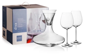 Набор из декантера с воронкой и 2 бокалов Zwiesel Glas Дива