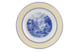Блюдо круглое Spode Голубая Италия 30см, желтый борт