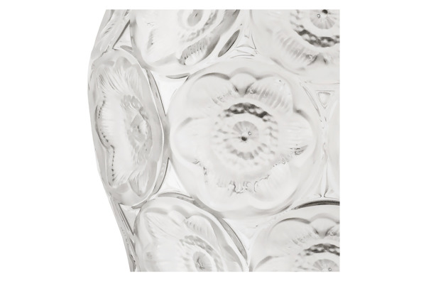 Ваза Lalique Anemones, хрусталь