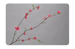 Ветка искусственная Silk-ka "Цветущая вишня" 83см