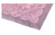 Скатерть прямоугольная Яковлевский Жаккард Пионы и Кружево 150х220см серая с розовой каймой, полулен