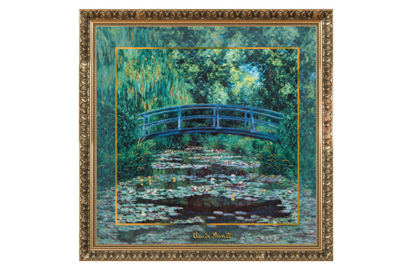Картина 68х68см "Японский сад" Моне