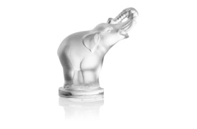 Фигурка Cristal de Paris Слон 5х5см, хрустальное тесто, сатин