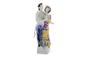 Фигурка Meissen 11см Танцующая пара (П.Штранг)