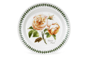 Тарелка пирожковая Portmeirion Ботанический сад Розы Тамора персиковая роза 18 см