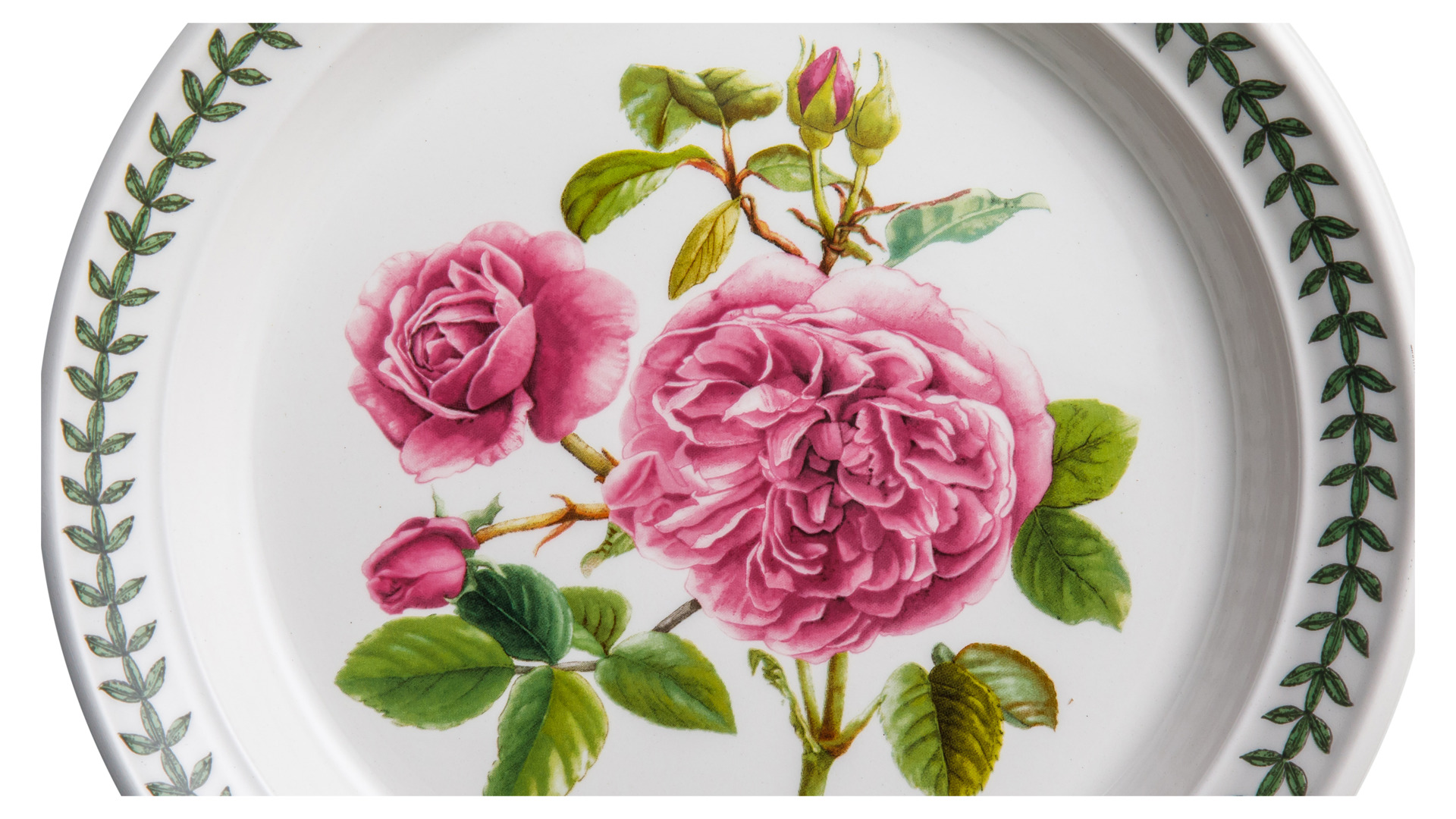 Тарелка закусочная Portmeirion Ботанический сад Розы Роза Портмейрион 20 см