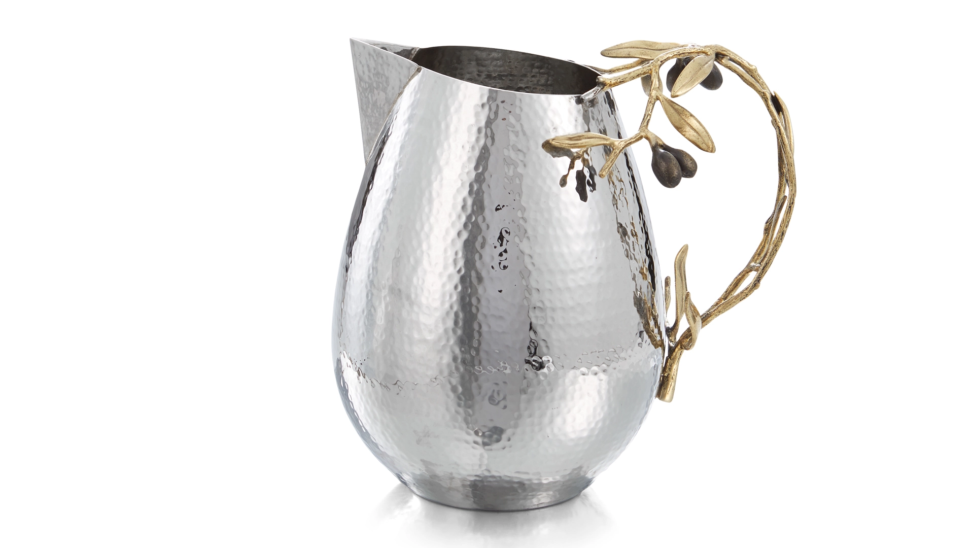 Кувшин Michael Aram Золотая оливковая ветвь 2,5л, серебристый