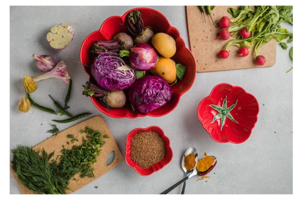 Салатник Bordallo Pinheiro Томат 28 см, керамика