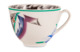 Чашка чайная с блюдцем ИФЗ Серп, молот и шестерня Весенняя, фарфор костяной