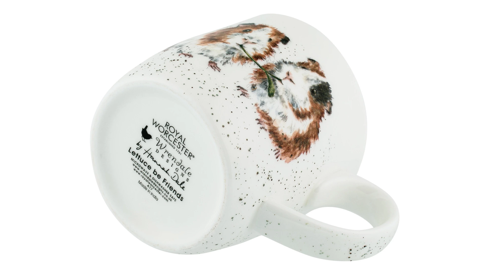 Кружка Royal Worcester Забавная фауна Морские свинки 310 мл, фарфор костяной