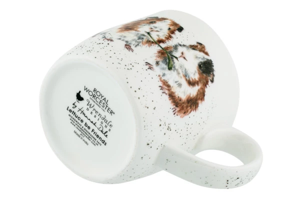 Кружка Royal Worcester Забавная фауна Морские свинки 310 мл, фарфор костяной