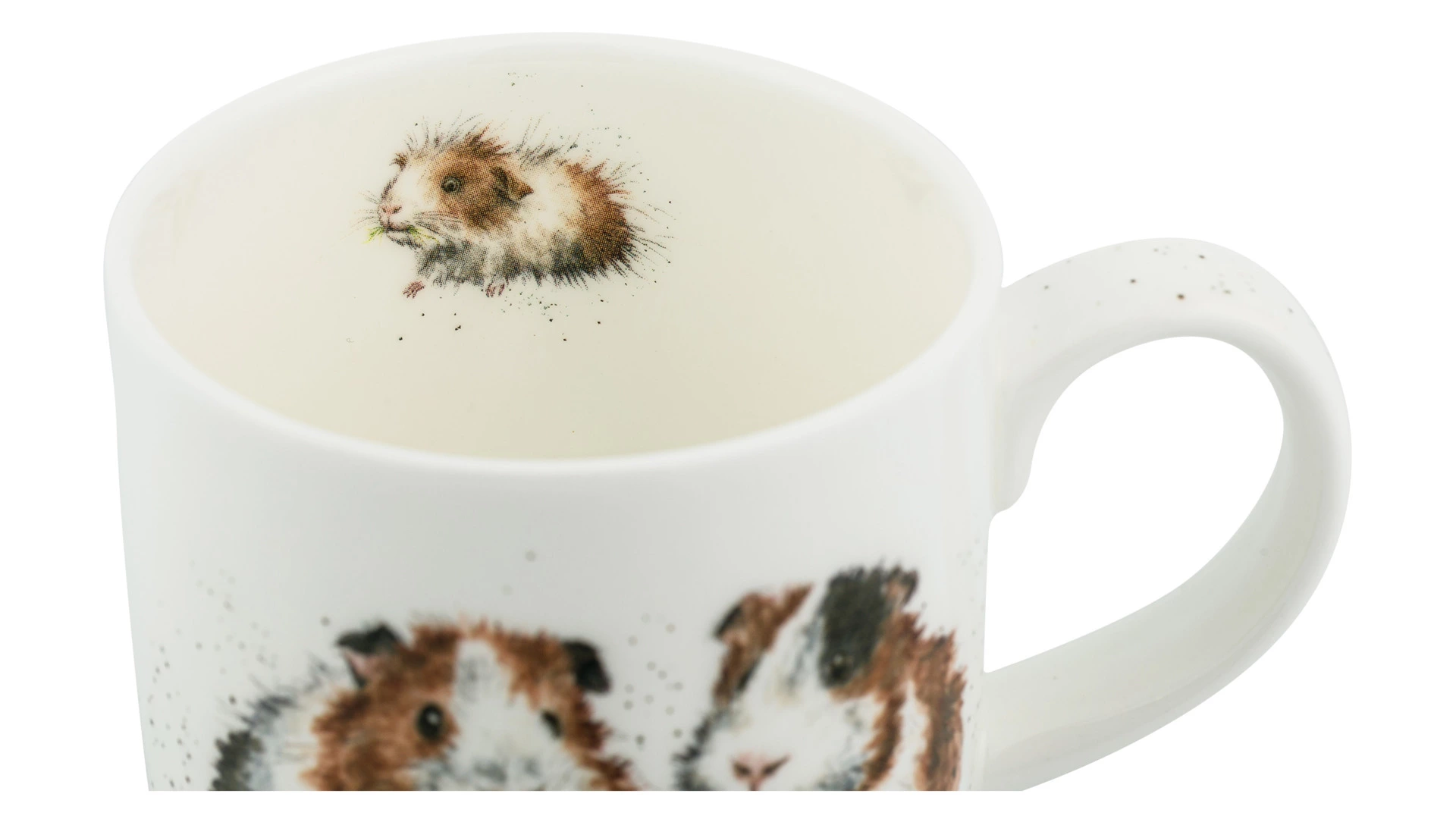Кружка Royal Worcester Забавная фауна Морские свинки 310 мл, фарфор костяной
