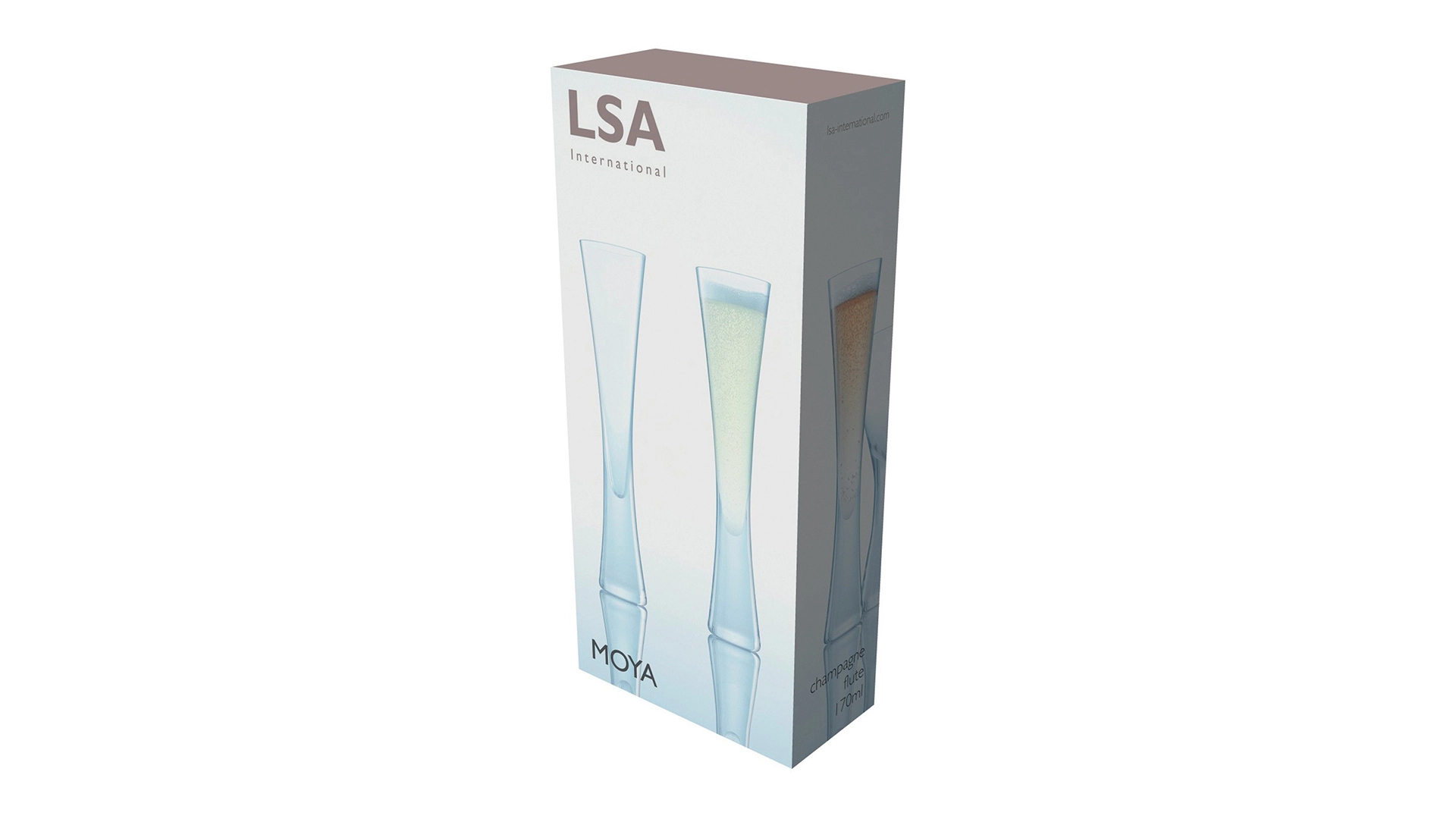 Набор бокалов для шампанского LSA International, MOYA, 170мл, 2 шт, п/к