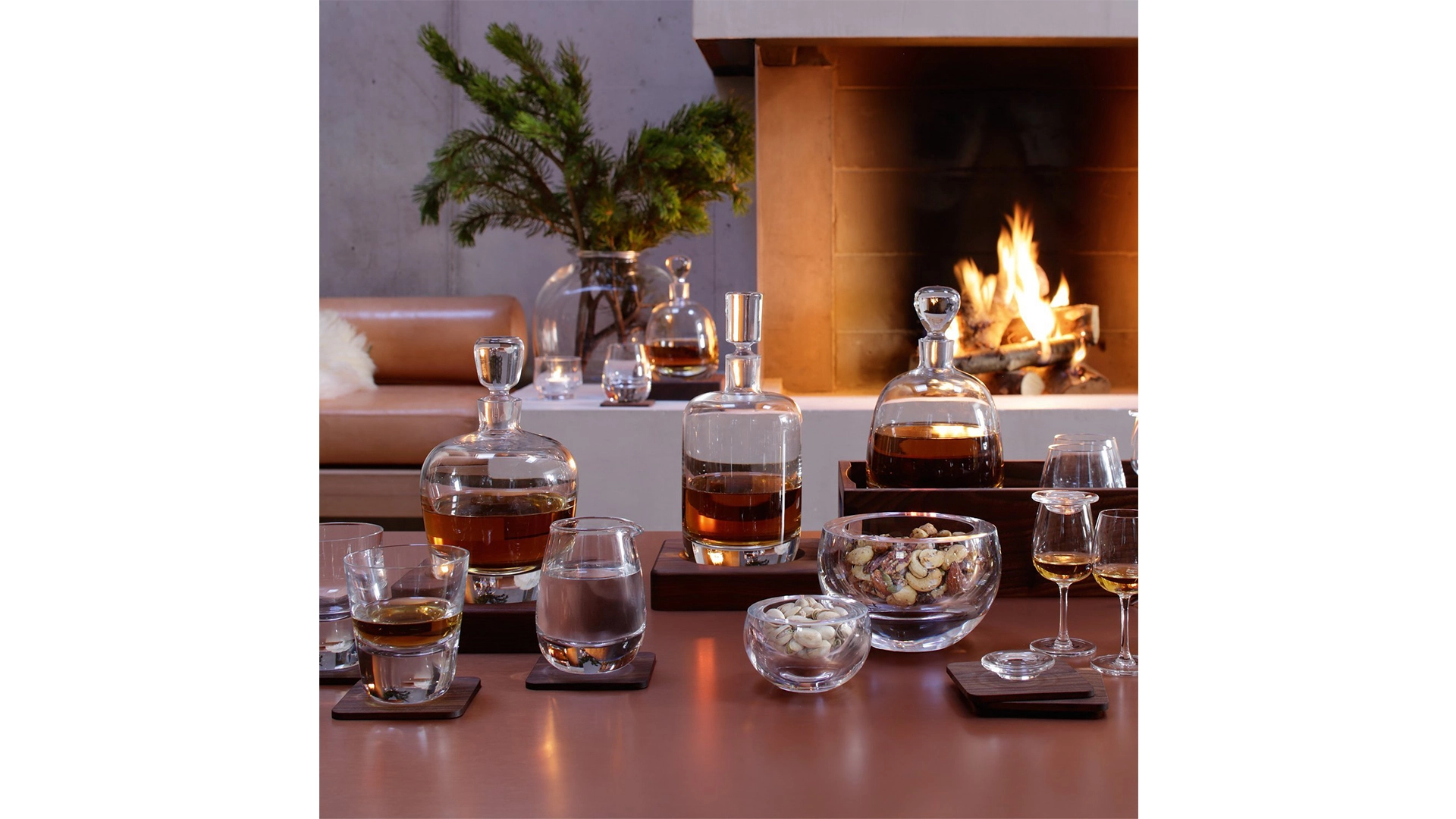 Набор шотов на подставках LSA International, Whisky, 80мл, 2шт.