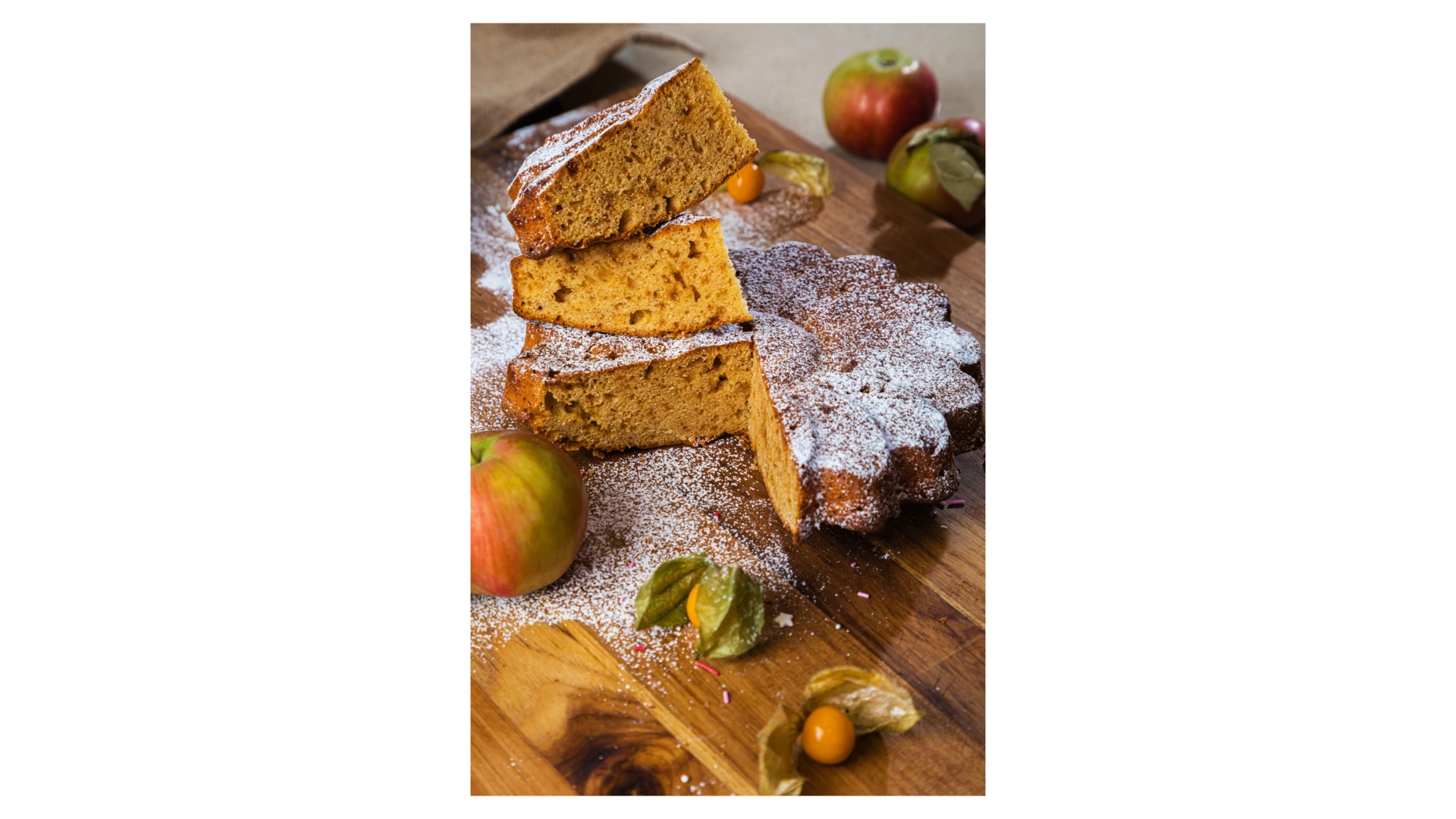 Готовая смесь для сладкой выпечки Ruggeri Amordolce, яблоко и корица 400 г