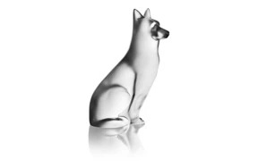 Фигурка Cristal de Paris Собака 6х14см, хрустальное тесто