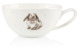 Чашка для капучино с блюдцем Royal Worcester Забавная фауна Кролик 220 мл