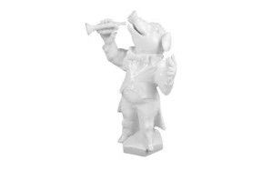 Фигурка Meissen 19,3см Свинка с трубой (П.Штранг БРЕМЕНСКИЕ МУЗЫКАНТЫ)