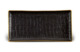 Поднос L’Objet Крокодил 31х15 см, черный, позолота