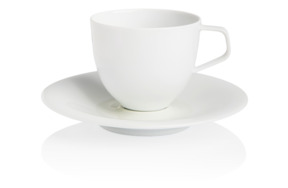 Чашка для эспрессо с блюдцем Furstenberg Флюен. Идеальные линии 100мл