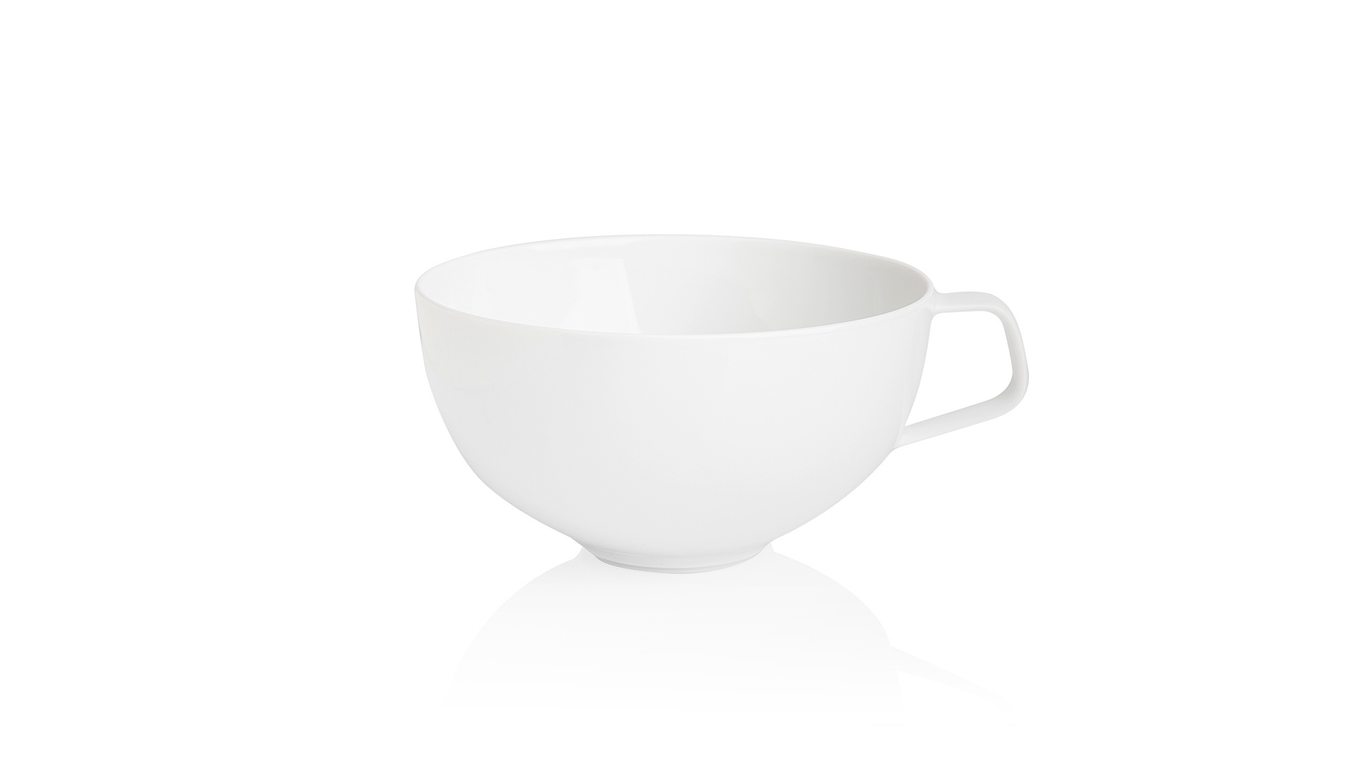 Чашка чайно-кофейная с блюдцем Furstenberg Флюен. Идеальные линии 300 мл