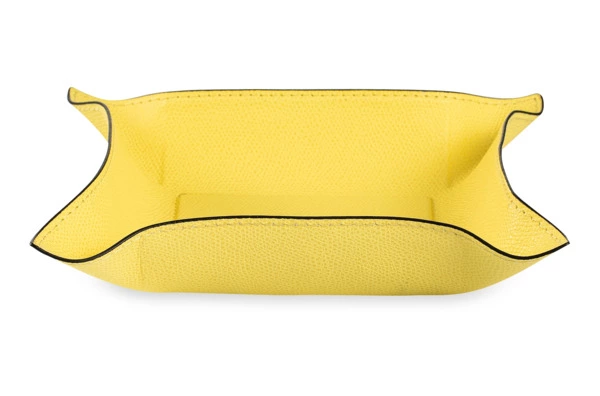 Мелочница квадратная GioBagnara 20x20 см, лимонная