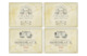 Набор плейсматов Pimpernel Вина Франции 40х29 см, 4 шт, пробка