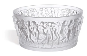 Ваза для фруктов Lalique Bacchantes d29 см, хрусталь