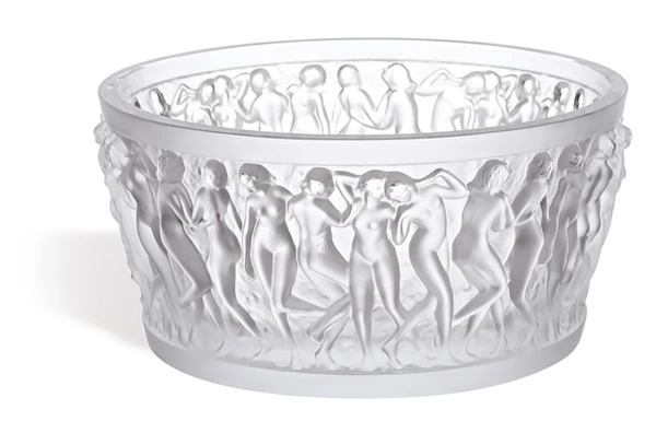Ваза для фруктов Lalique Bacchantes d29 см, хрусталь