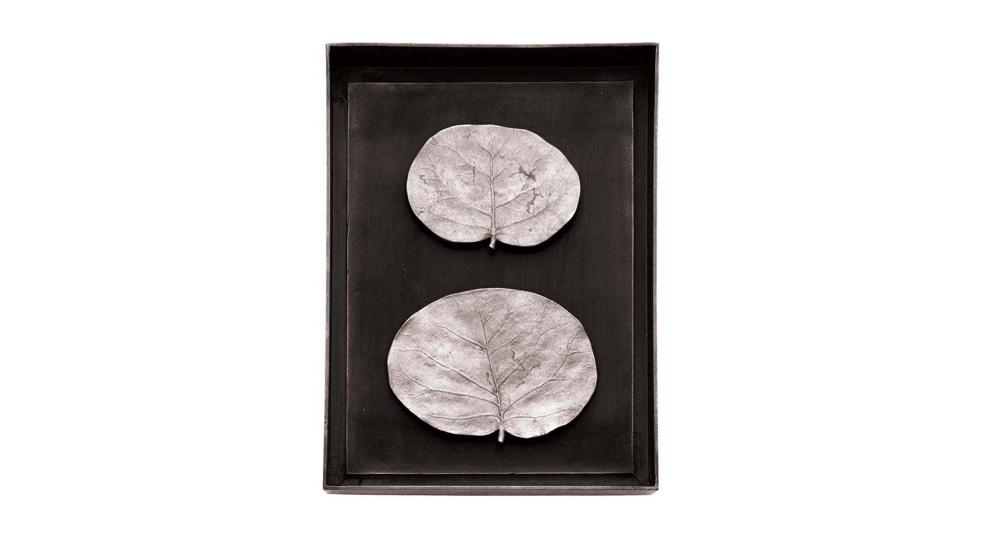 Панно Michael Aram Ботаника 26х35 см, латунь, серебристое