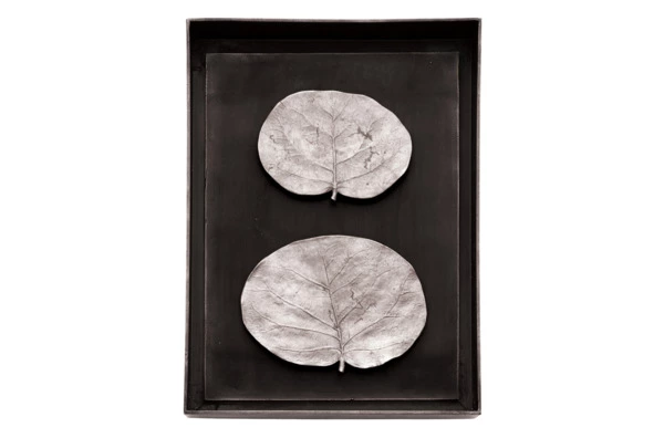 Панно Michael Aram Ботаника 26х35 см, латунь, серебристое