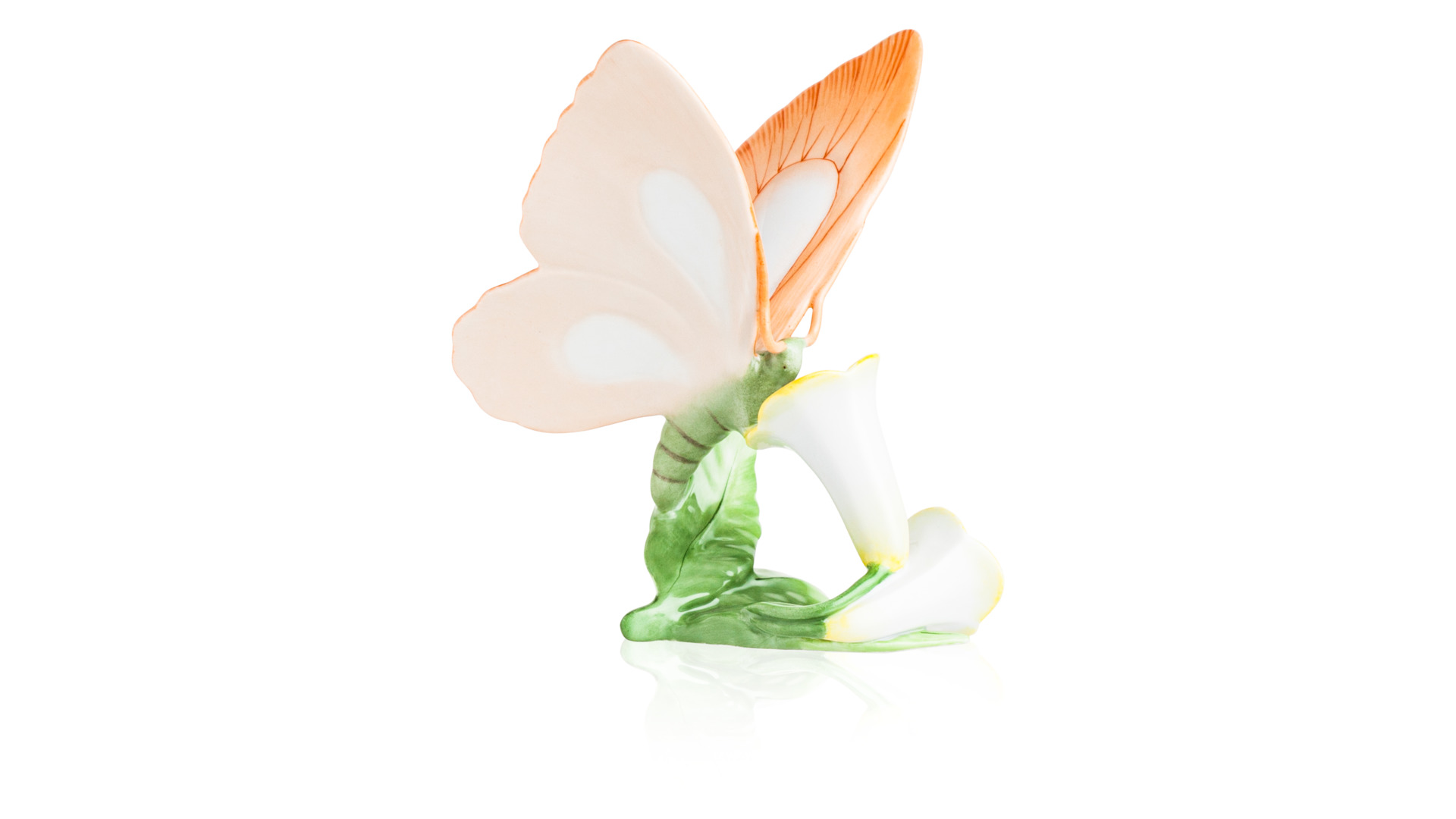 Декоративный элемент Herend Цветы с бабочкой 17,5 см