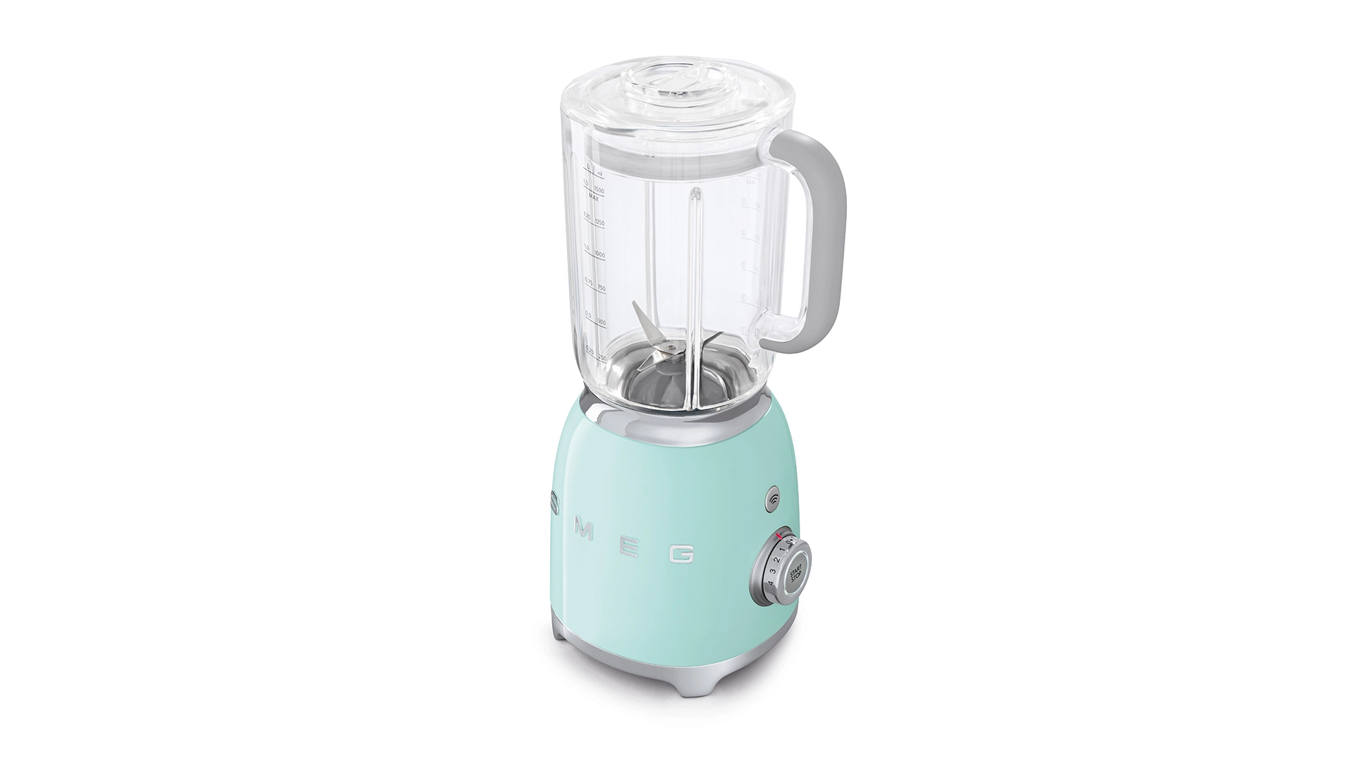 Блендер стационарный SMEG BLF01PGEU 800 Вт, кувшин 1,5 л, зеленый