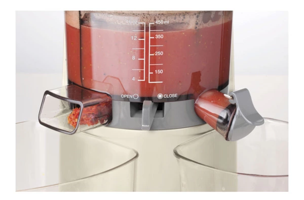Соковыжималка шнековая SMEG SJF01CREU, 43 об/мин, корпус пластик, кремовый