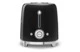 Тостер на 2 ломтика SMEG TSF01BLEU, 950 Вт, черный