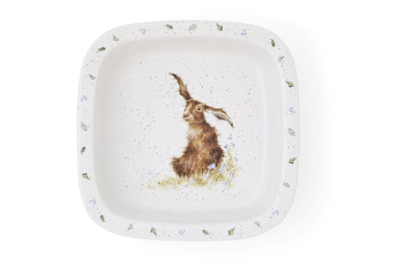 Форма для запекания квадратное Royal Worcester Забавная фауна Заяц 25,5 см