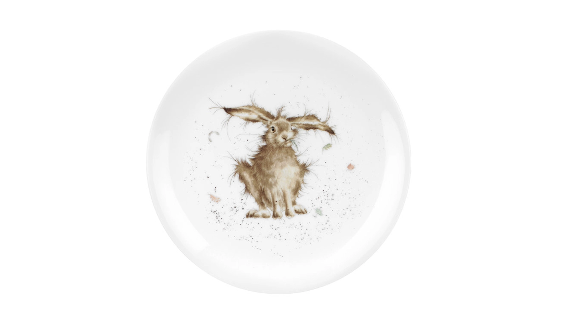 Тарелка закусочная Royal Worcester Забавная фауна Заяц 20 см