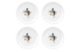 Набор тарелок закусочных Royal Worcester "Забавная фауна. Утка" 20см, 4шт