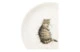 Тарелка закусочная Royal Worcester Забавная фауна Кот и мышь 20 см, фарфор костяной