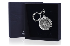 Брелок для ключей в футляре АргентА От Души Да-Нет 15,2 г, серебро 925